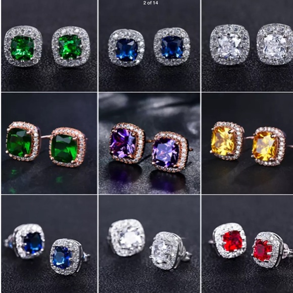 New Beautiful Sterling Silver Earrings - Picture 2 of 7